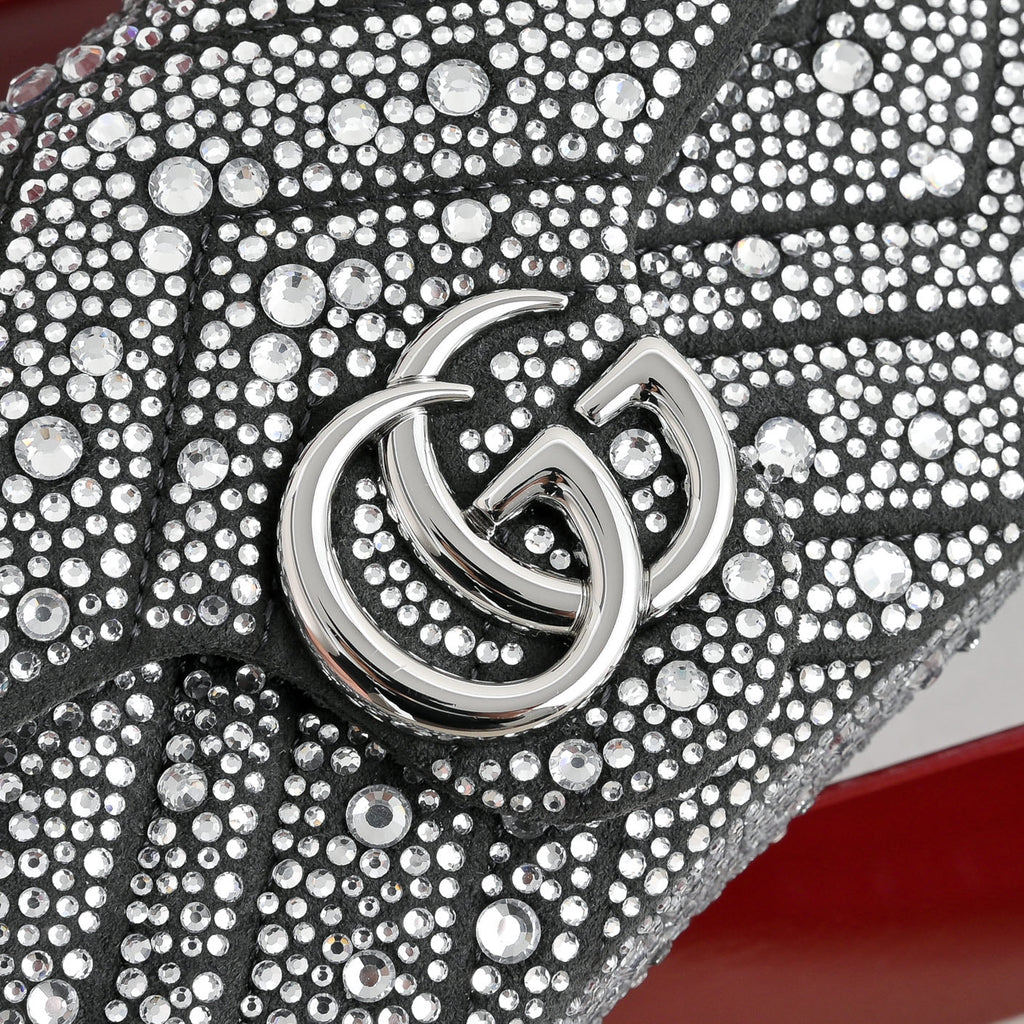 GUCCI GG Marmont Crystal Shoulder Bag-841290