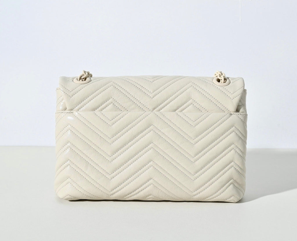 Gucci GG Marmont Pleated Calfskin Shoulder Bag-850676
