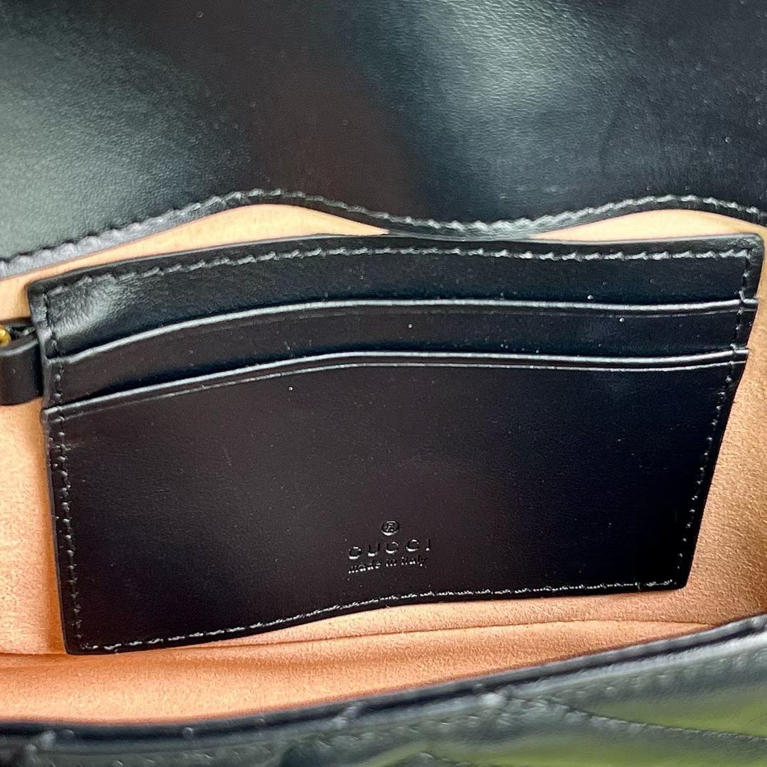 Gucci GG Marmont Mini Chain Wallet Bag-751526