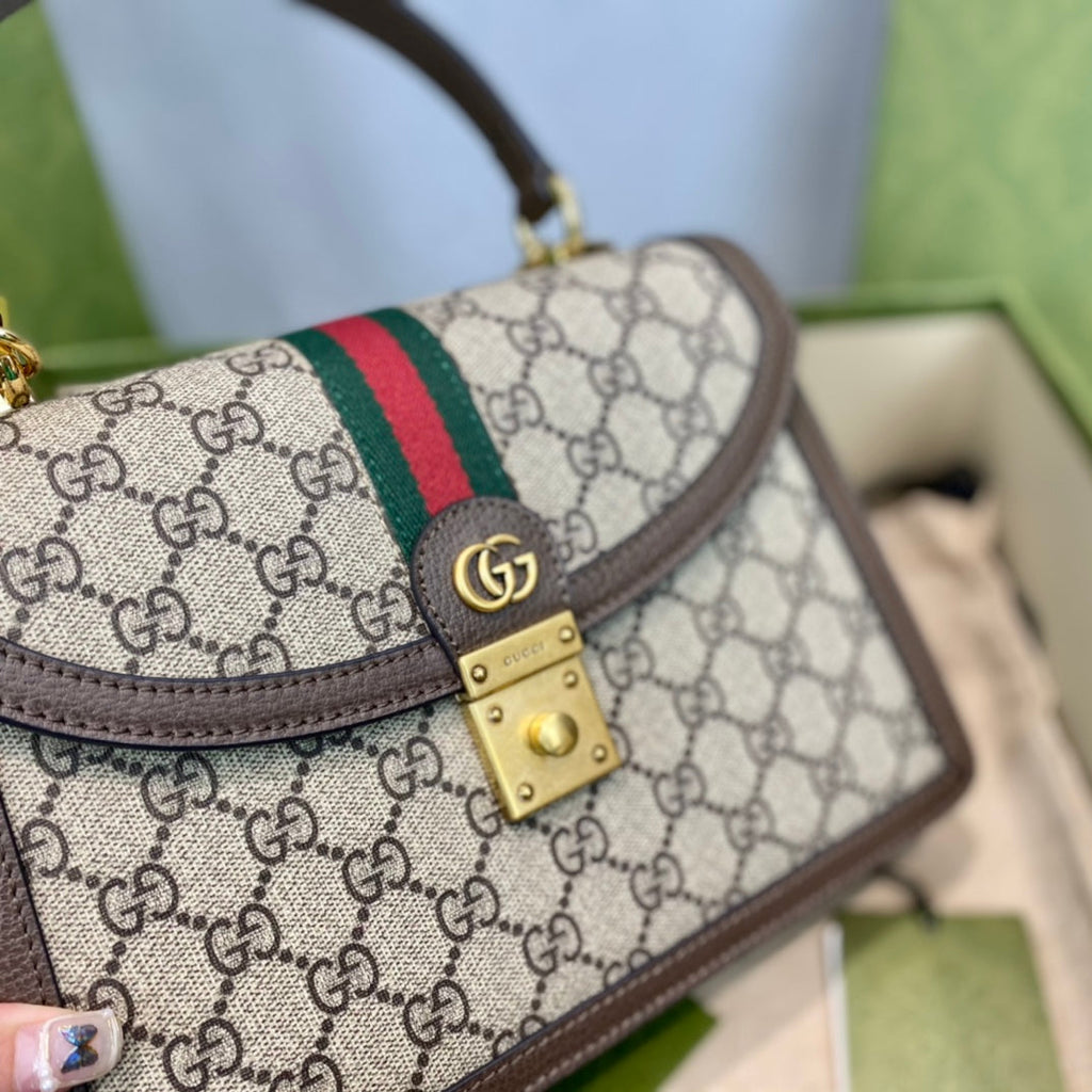 Gucci Ophidia GG Top Handle Bag-651055