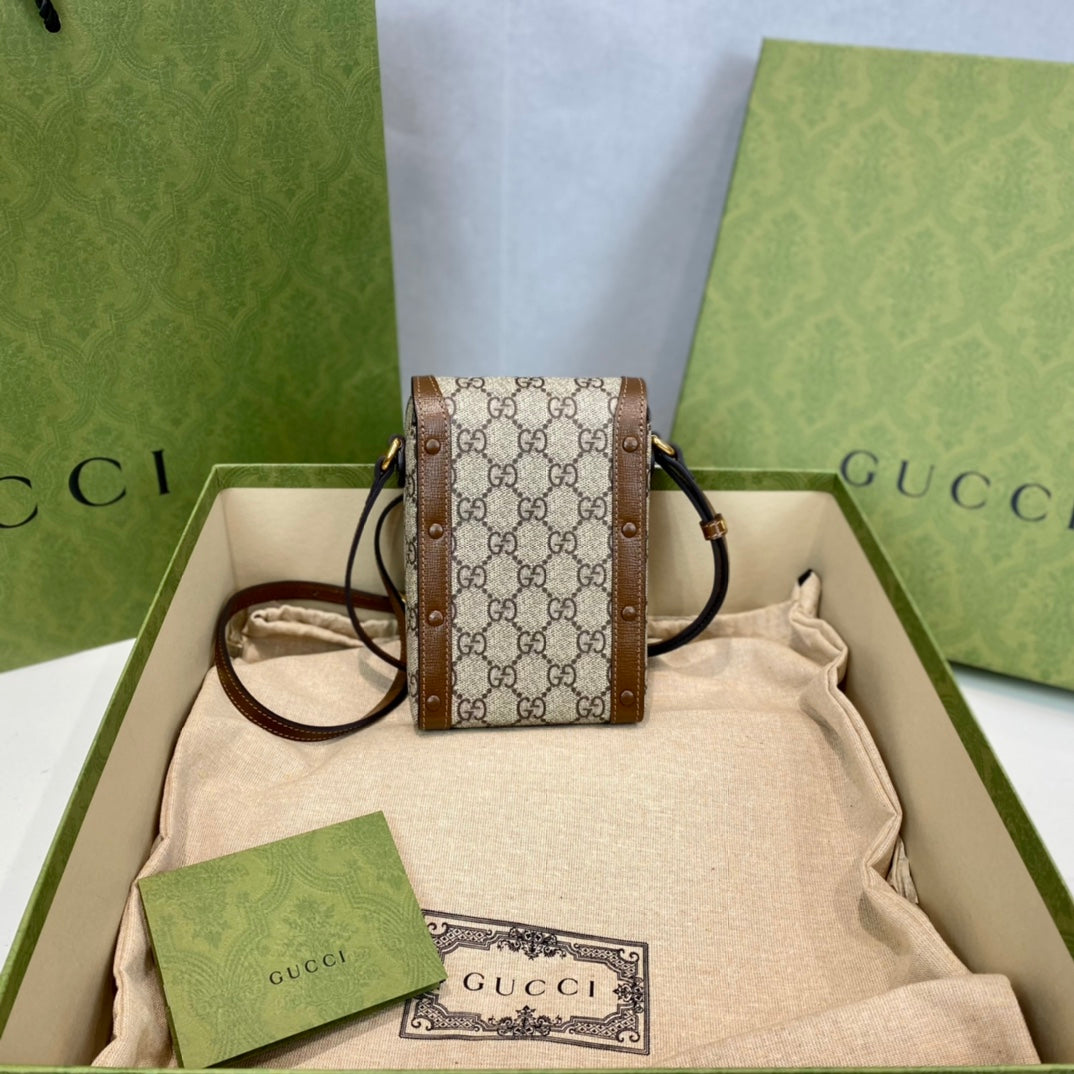 Gucci 1955 Horsebit Phone Holder Bag-625615