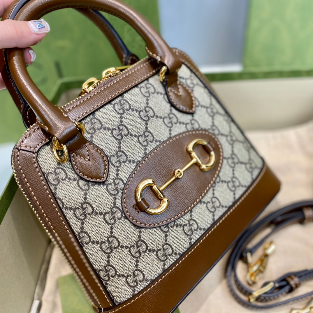 Gucci 1955 Horsebit Mini Dome Shoulder Bag-640716