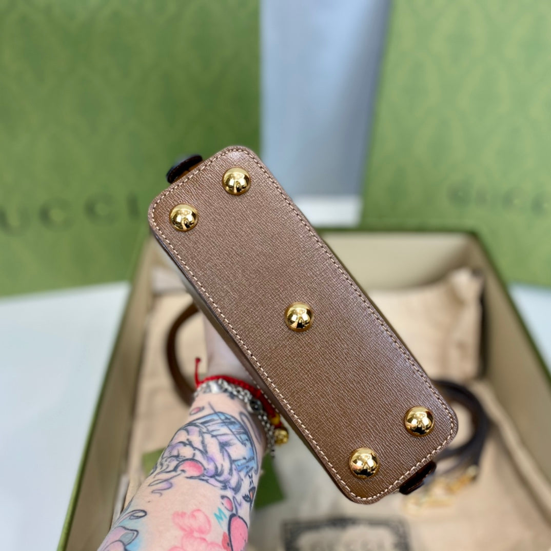 Gucci 1955 Horsebit Mini Dome Shoulder Bag-640716