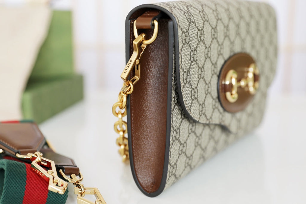 Gucci Horsebit 1955 Three-Way Clutch Bag-677286