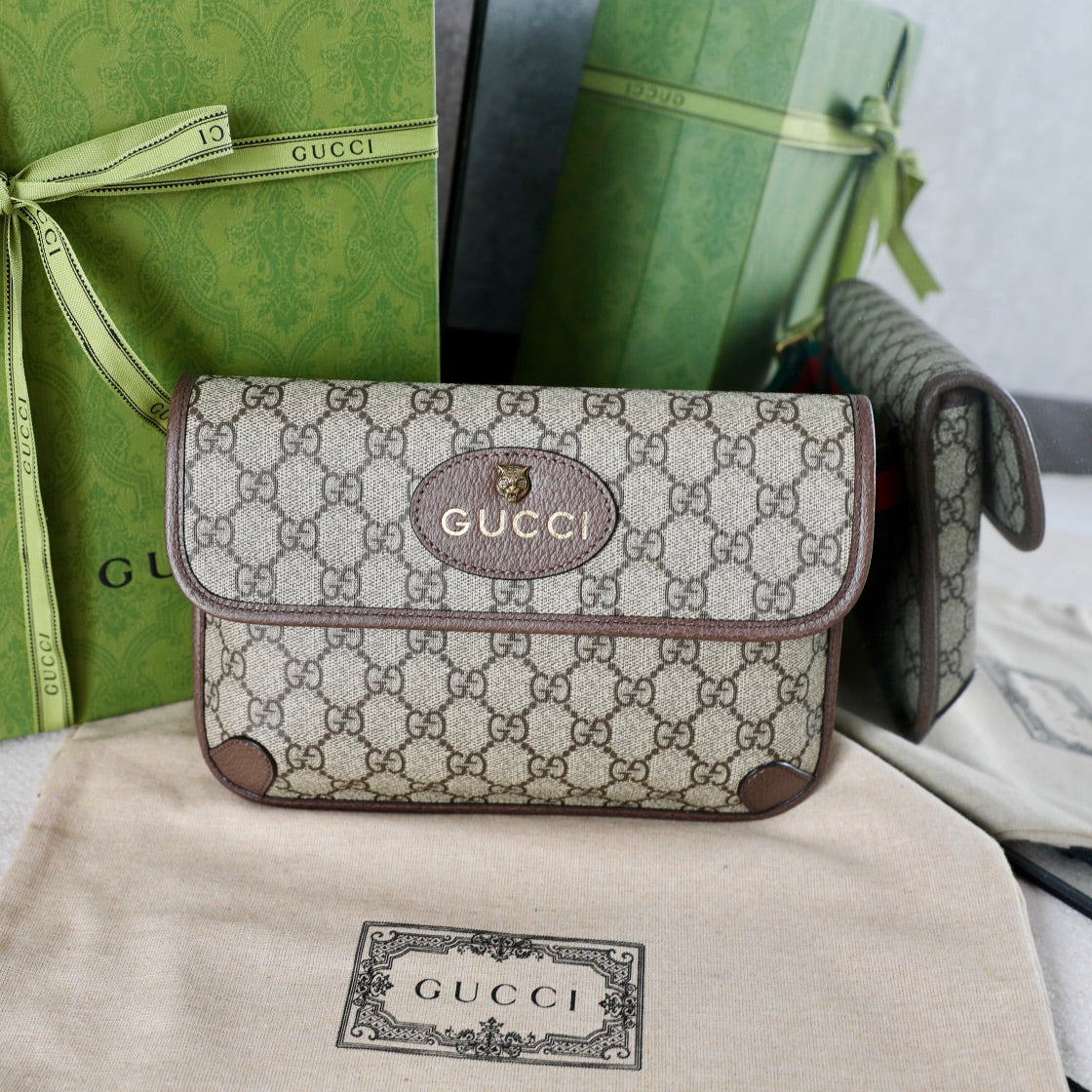 Gucci Neo Vintage Tiger Head Belt Bag-493930
