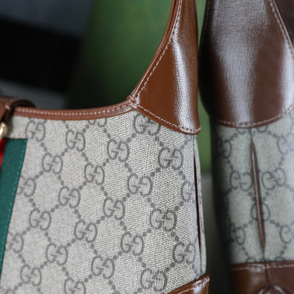 Gucci Jackie 1961 GG Canvas Shoulder Bag-636706