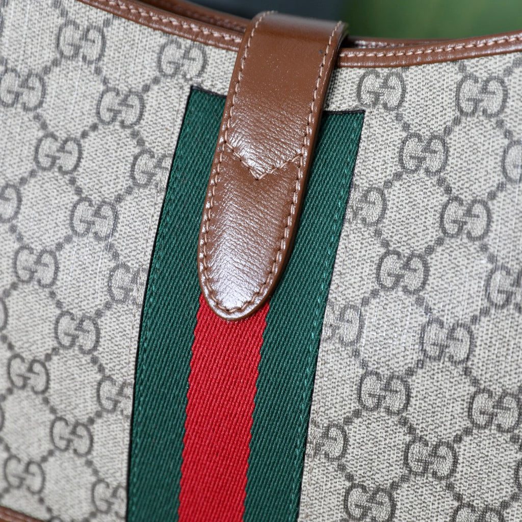 Gucci Jackie 1961 GG Canvas Shoulder Bag-636706