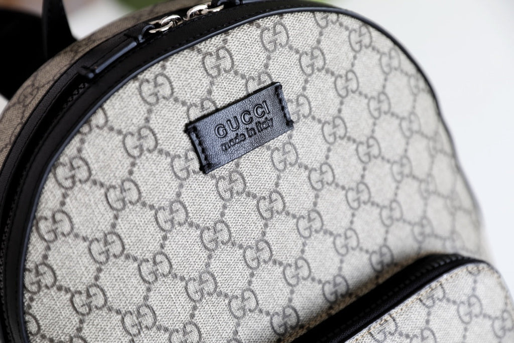 Gucci GG Black Backpack-429020