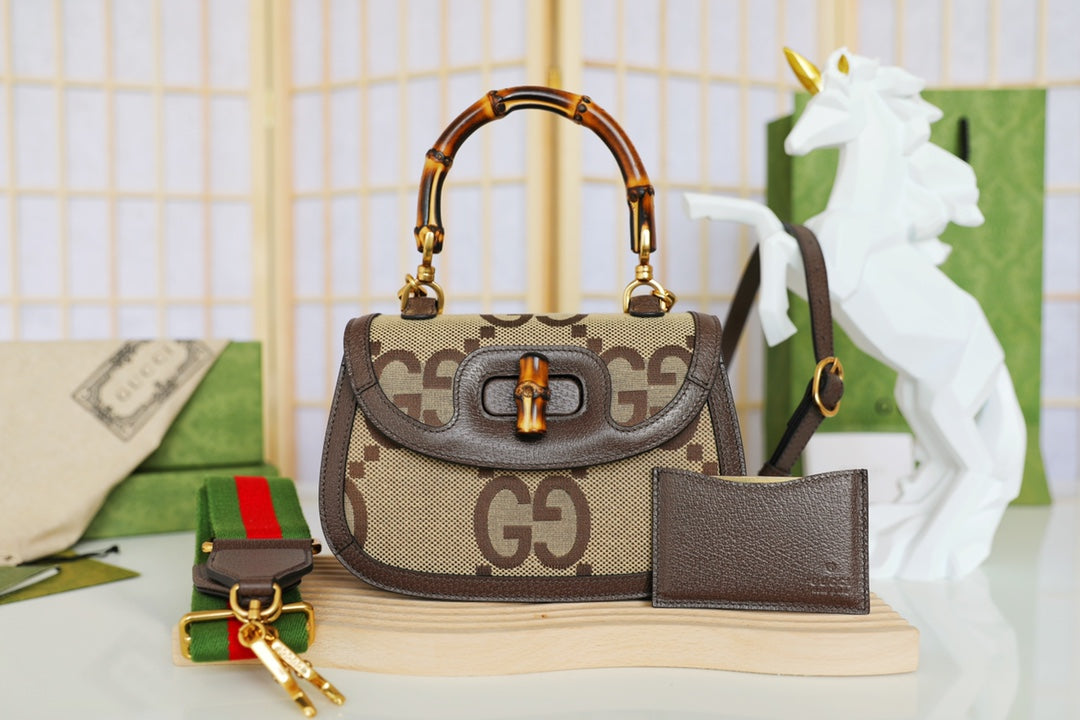 Gucci Bamboo Small Top Handle Bag-675797