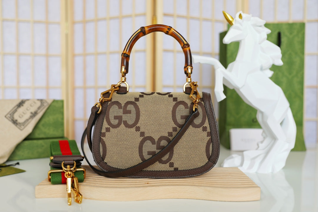Gucci Bamboo Small Top Handle Bag-675797