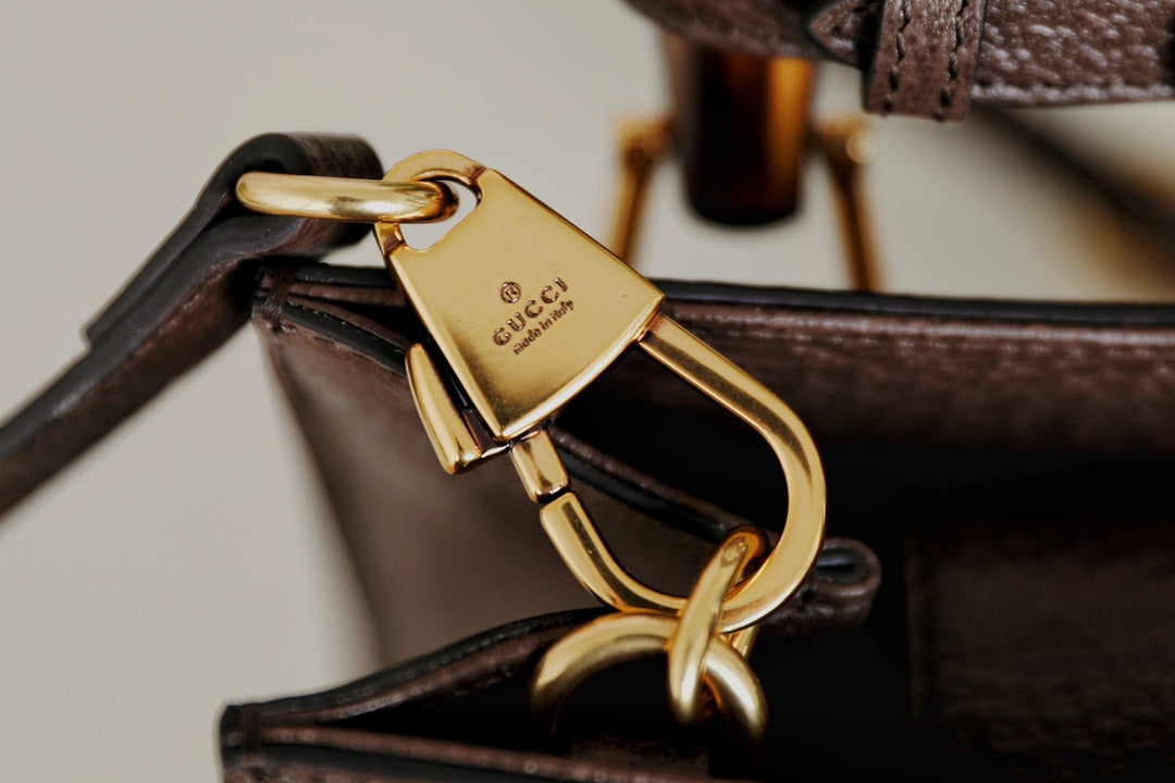Gucci Diana Bamboo Handle Mini Top Handle Bag-655661