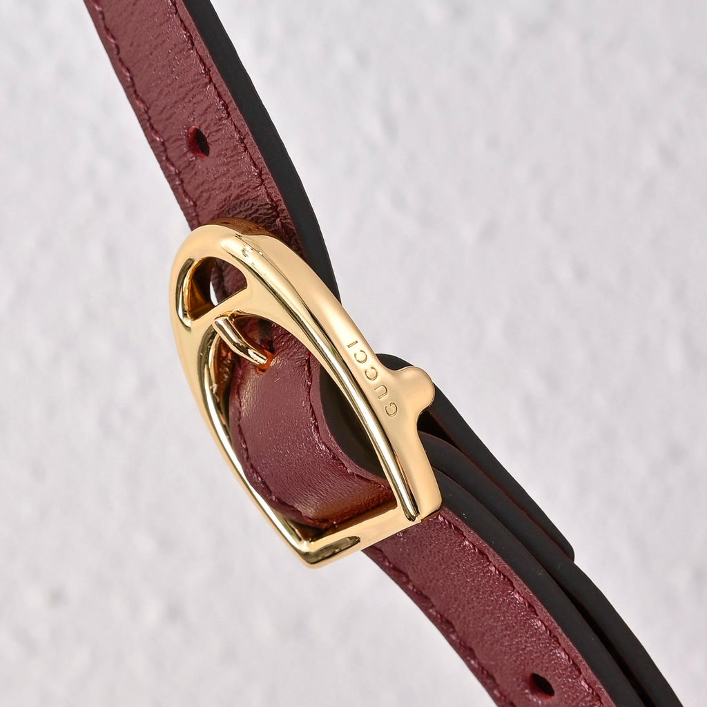 Gucci 73 Series Horsebit Bucket Bag-833665