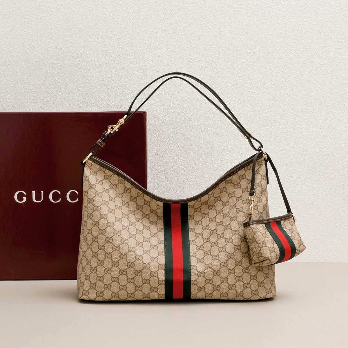 Gucci Essence Hobo Shoulder Bag-A008NS