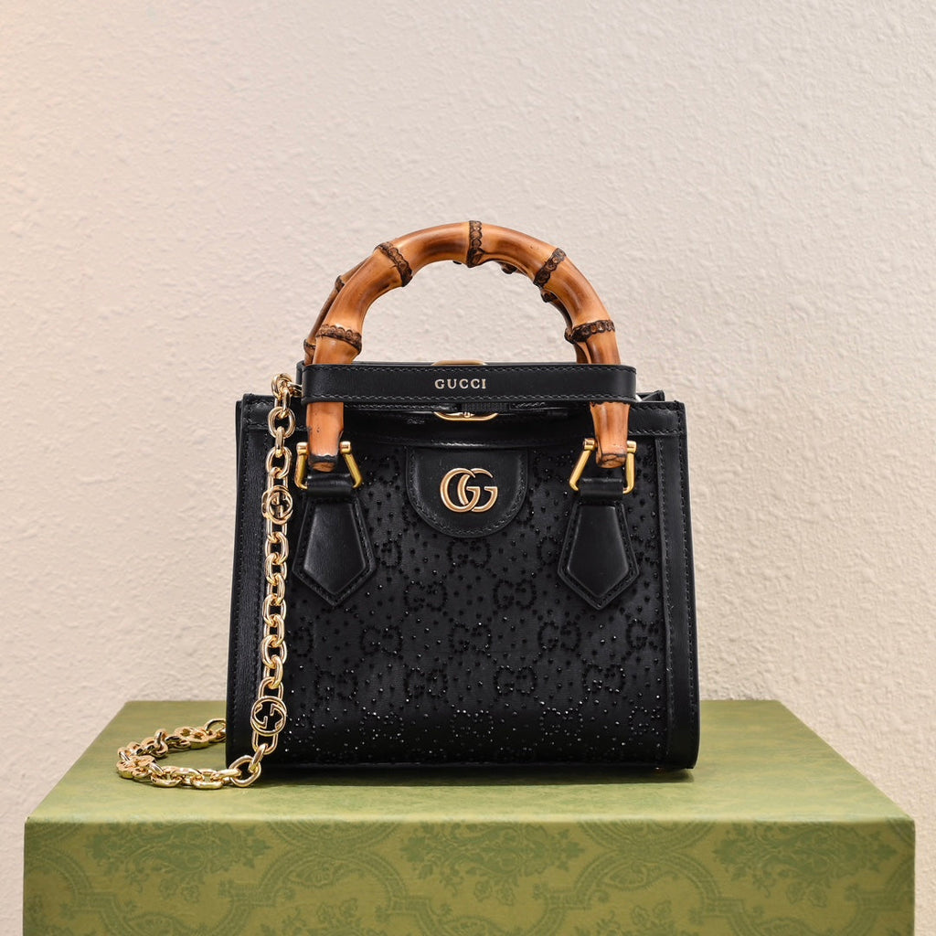 Gucci Diana Bamboo Mini Top Handle Bag-707449
