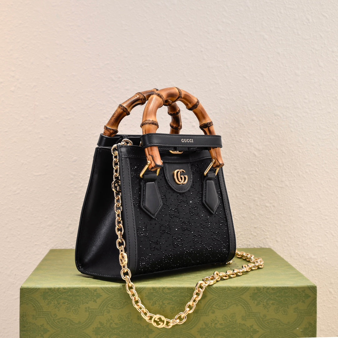Gucci Diana Bamboo Mini Top Handle Bag-707449