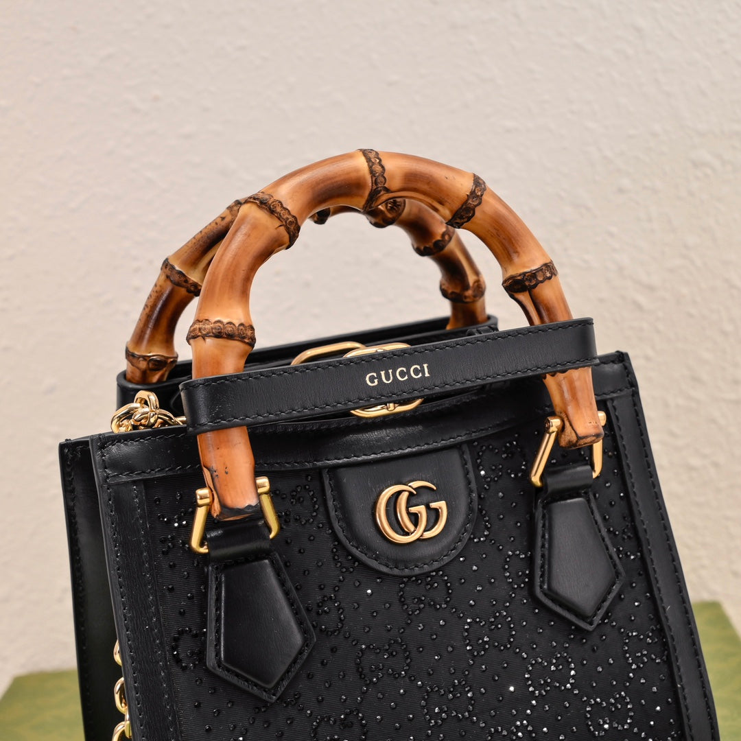 Gucci Diana Bamboo Mini Top Handle Bag-707449