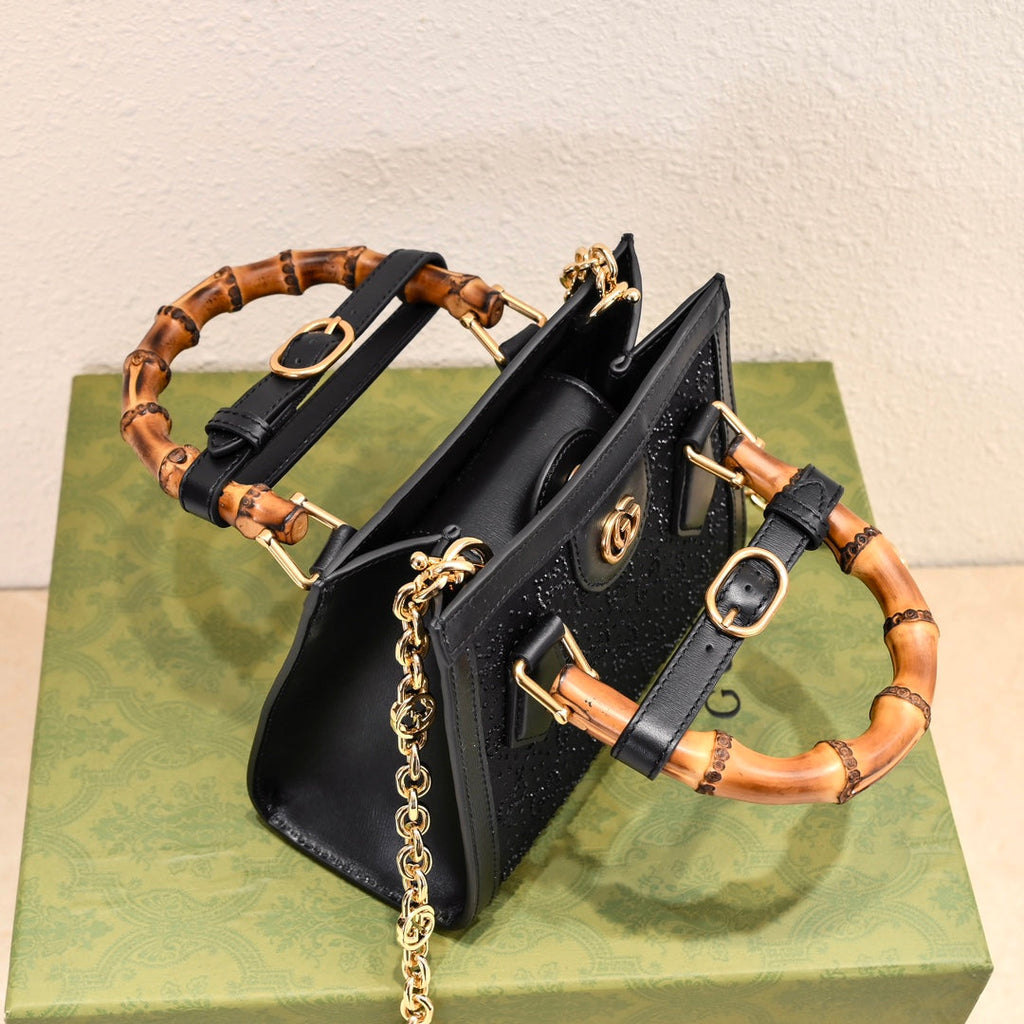 Gucci Diana Bamboo Mini Top Handle Bag-707449