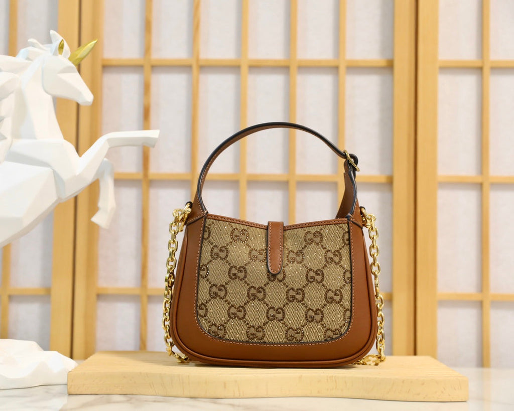 Gucci Jackie 1961 Mini Crystal Shoulder Bag-675799