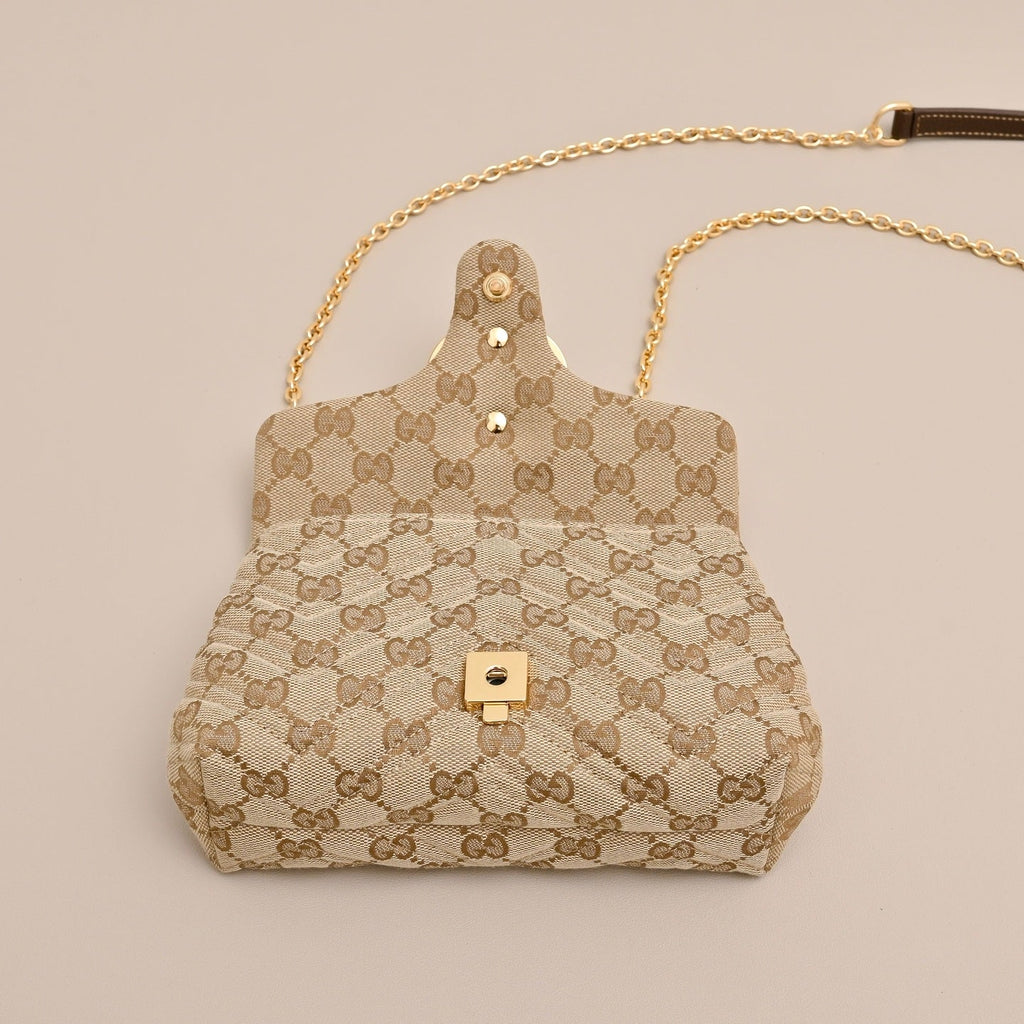 Gucci GG Marmont Mini Canvas Shoulder Bag-867360