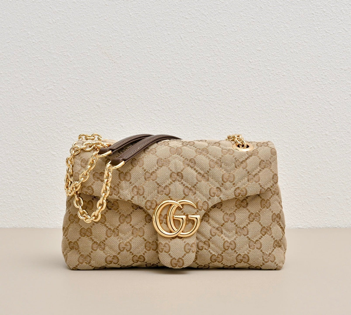 Gucci GG Marmont Small Canvas Shoulder Bag-855371