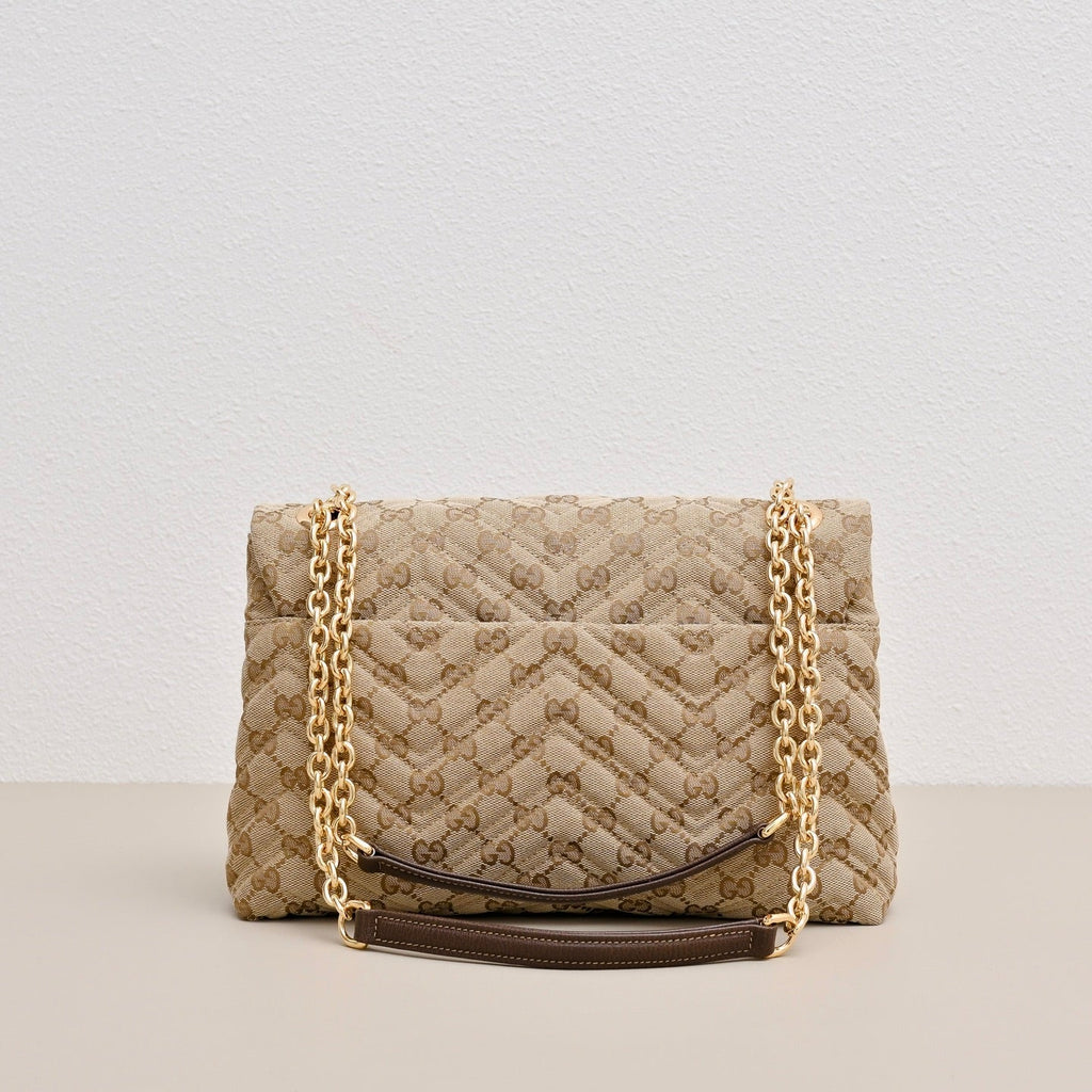Gucci GG Marmont Medium Canvas Shoulder Bag-850676