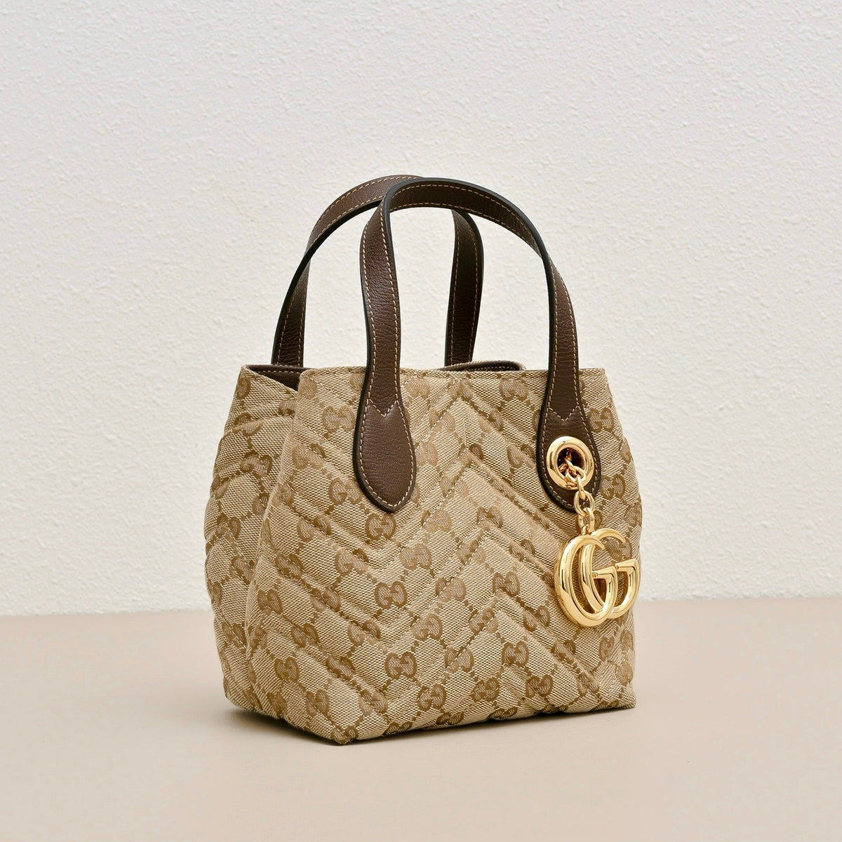 Gucci GG Marmont Small Canvas Tote Bag-855391