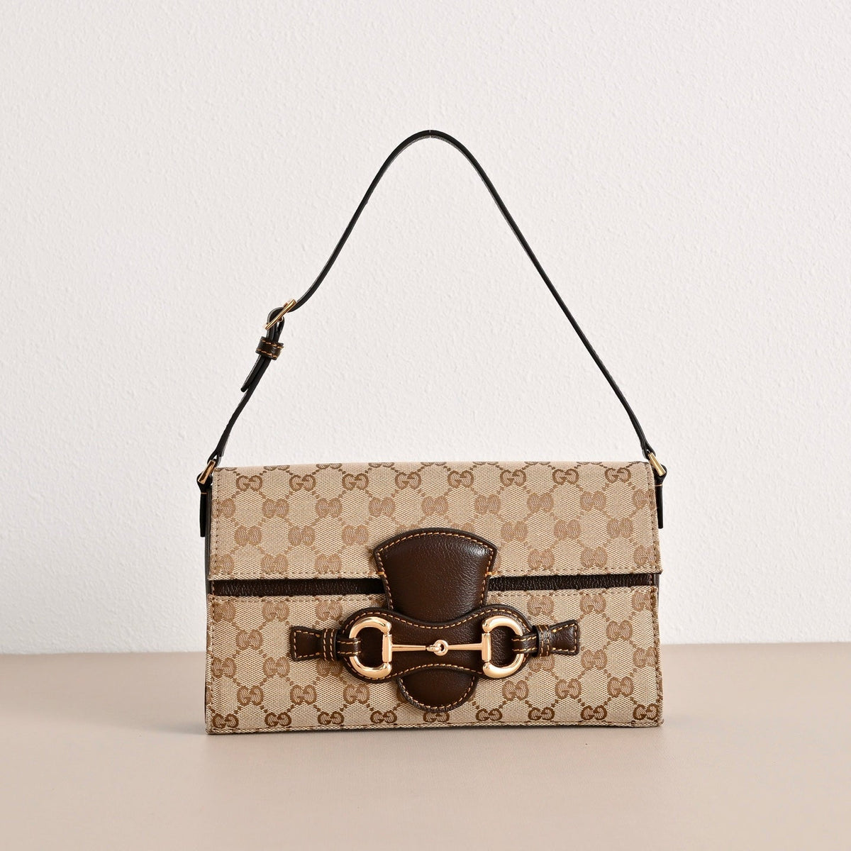 Gucci Horsebit Ristretto Shoulder Bag-A0020Y