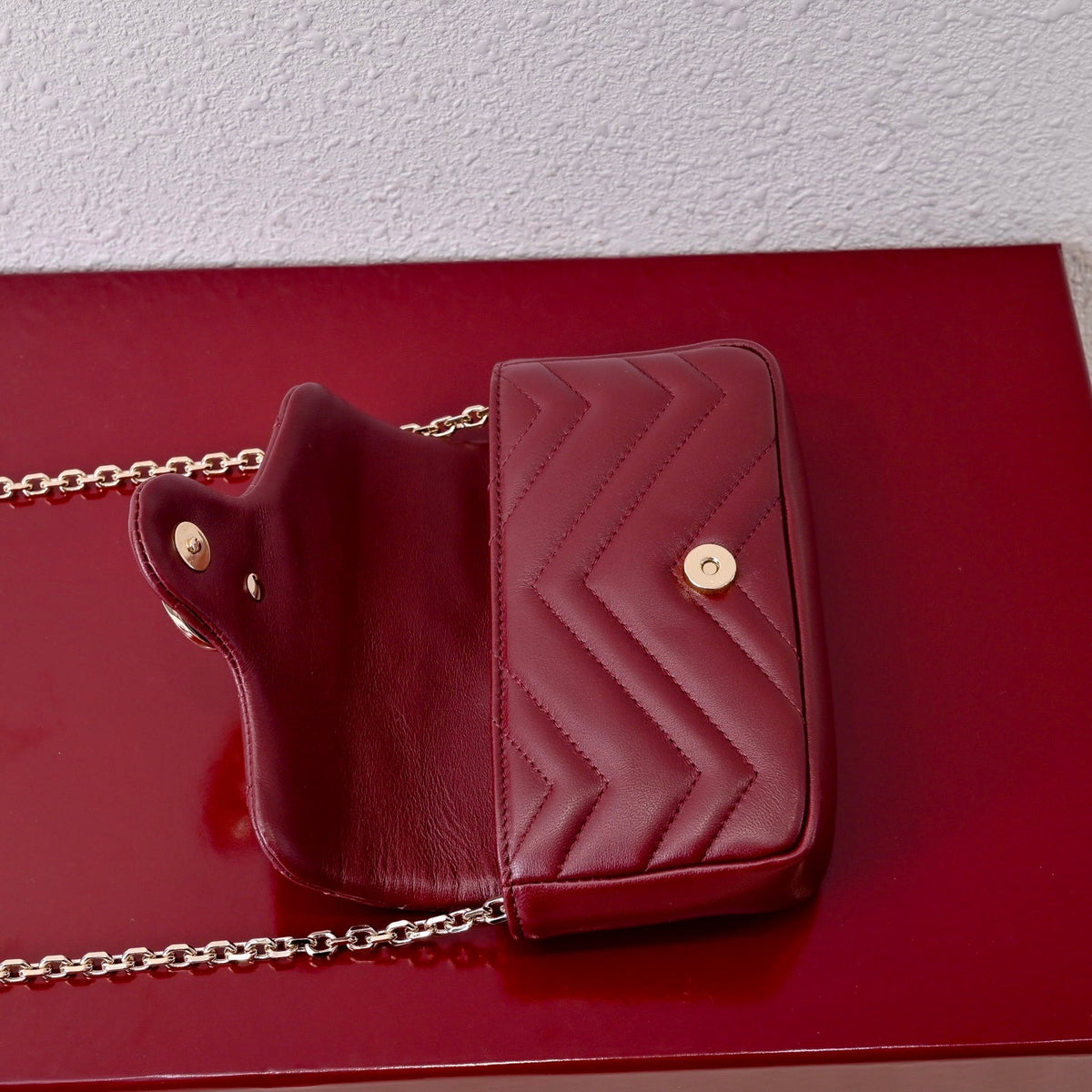 Gucci GG Marmont 2.0 Mini Lambskin Shoulder Bag-841290