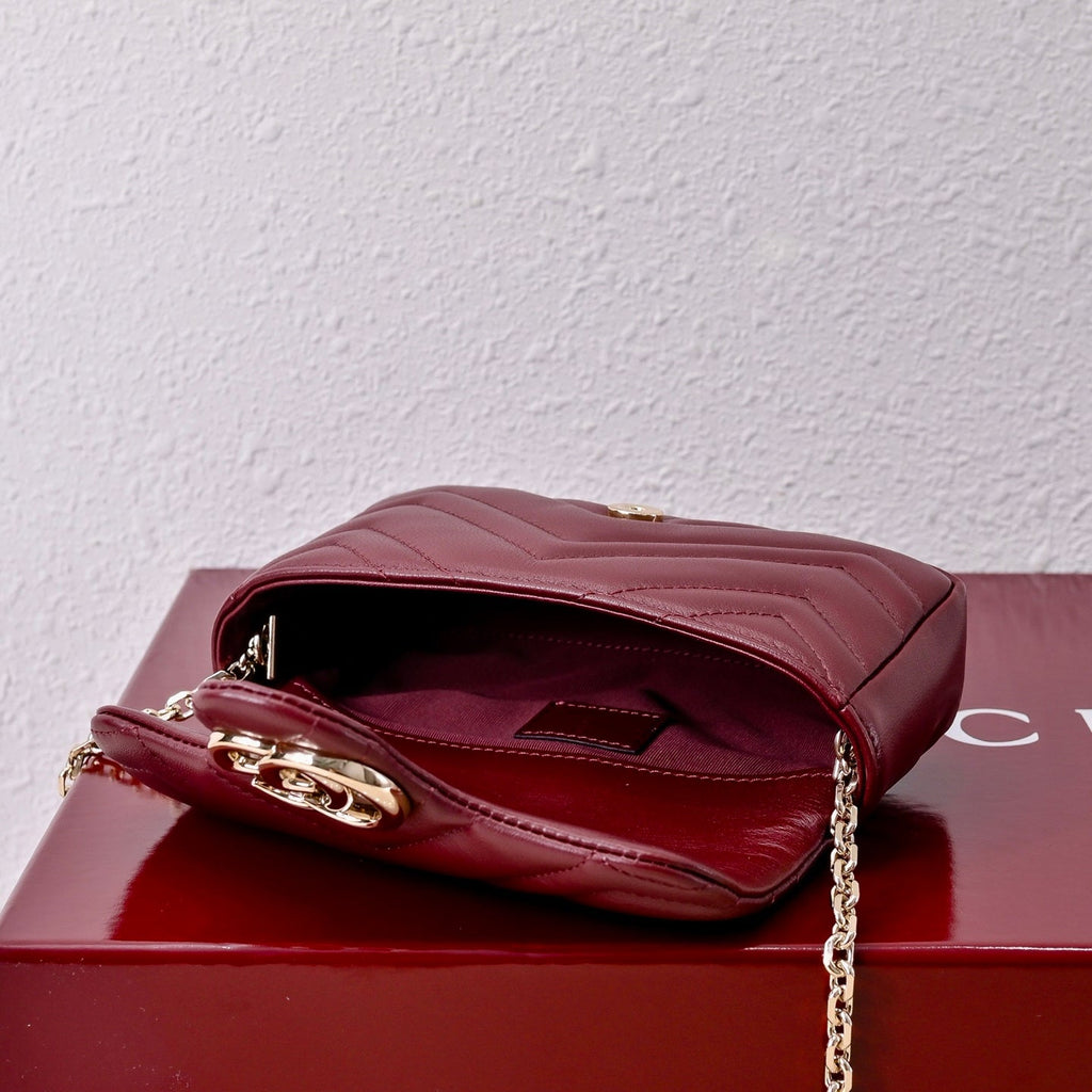 Gucci GG Marmont 2.0 Mini Lambskin Shoulder Bag-841290