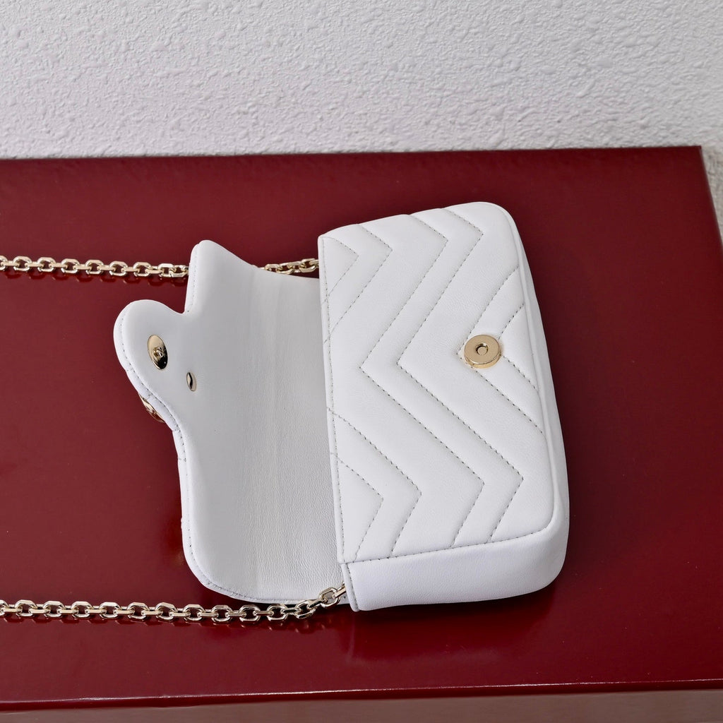 Gucci GG Marmont 2.0 Mini Lambskin Shoulder Bag-841290