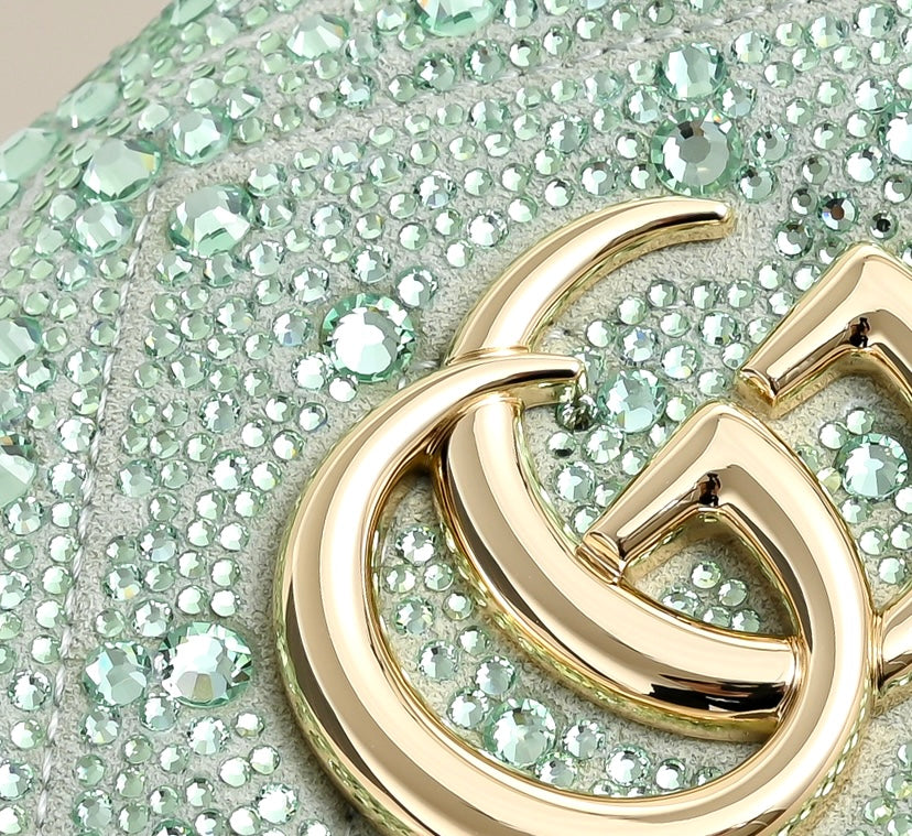 Gucci GG Marmont Crystal Star Shoulder Bag-837280