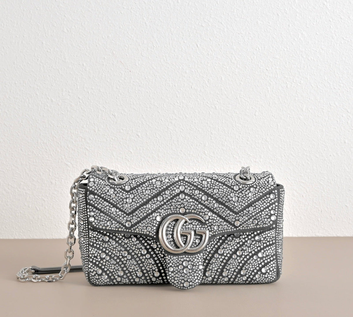 Gucci GG Marmont Crystal Star Shoulder Bag-837280